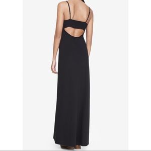 Express Scoop Neck Cut-Out Maxi Dress